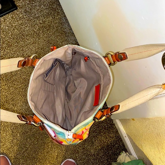 Coach Hampton Signature C Watercolor Scribble P - Picture 3 of 7